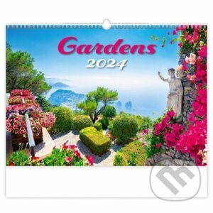 Kalendář nástěnný 2024 - Gardens - Helma365