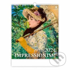 Kalendář nástěnný 2024 - Impressionism / Exclusive Edition - Helma365