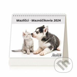 Kalendář stolní 2024 - MiniMax Mazlíčci/Maznáčikovia - Helma365