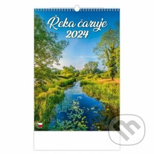 Kalendář nástěnný 2024 - Řeka čaruje - Helma365