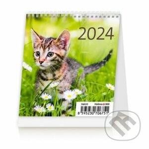 Kalendář stolní 2024 - Mini Kittens - Helma365