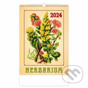 Kalendář nástěnný 2024 - Herbarium - Helma365