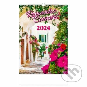 Kalendář nástěnný 2024 - Romantic Corners - Helma365
