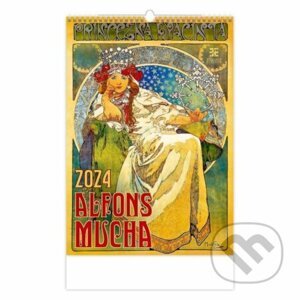 Kalendář nástěnný 2024 - Alfons Mucha / Exclusive Edition - Helma365