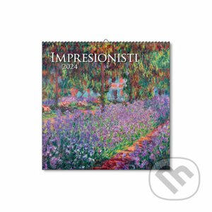 Nástenný kalendár Impresionisti 2024 - Spektrum grafik