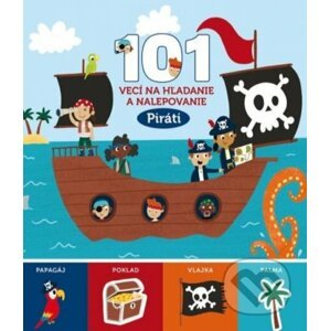 Piráti - 101 vecí na hľadanie a nalepovanie - Svojtka&Co.