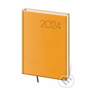 Diář 2024 týdenní A5 Print Pop - žlutá - Helma