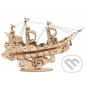 Dřevěné 3D puzzle Plachetnice - JRK Kladno