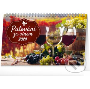 Stolní kalendář Putování za vínem 2024 - Notique