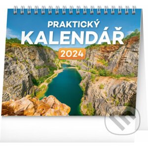 Stolový kalendár Praktický kalendár 2024, 16,5 × 13 cm - Notique