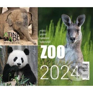 Kalendář 2024: Zoo, stolní, týdenní - Almatyne