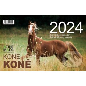 Kalendář 2024: Koně, stolní, týdenní - Almatyne