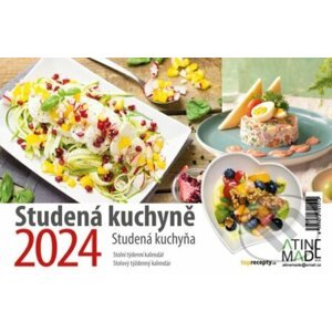Kalendář 2024: Studena kuchyně, stolní, týdenní - Almatyne