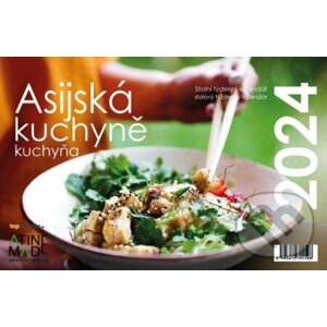 Kalendář 2024: Asijská kuchyně, stolní, týdenní - Almatyne