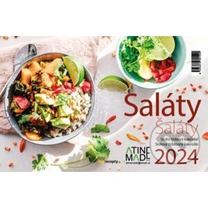 Kalendář 2024: Saláty, stolní, týdenní - Almatyne