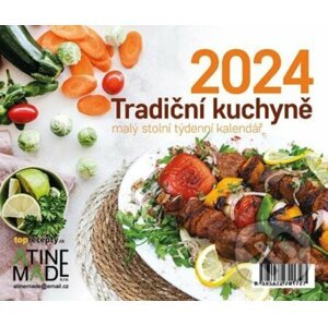 Kalendář 2024: Tradiční kuchyně, stolní, týdenní - Almatyne