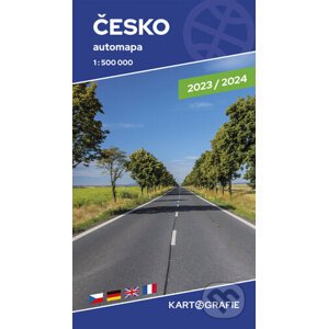 Česko automapa 1 : 500 000 - Kartografie Praha