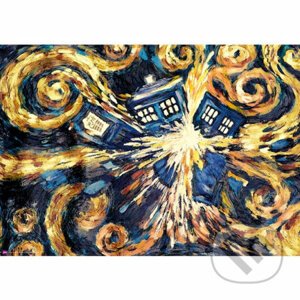 Plagát Doctor Who - Exploze TARDIS - Fantasy