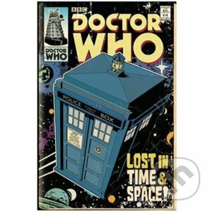 Plagát Doctor Who - TARDIS Comic - Fantasy