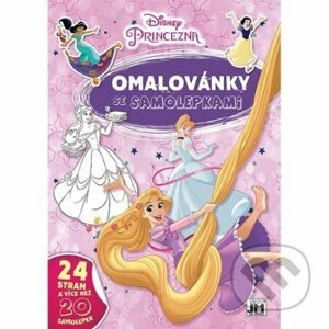 Omalovánky se samolepkami Disney Princezny - Jiří Models