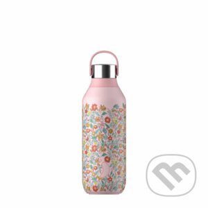 Chilly's Series 2 Liberty 500 ml - Summer Sprigs Blush Pink - Chillys