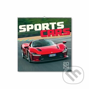 Nástenný kalendár Sports Cars 2024 - Spektrum grafik