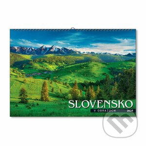 Nástenný kalendár Slovensko v obrazoch 2024 - Spektrum grafik