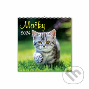 Nástenný kalendár Mačky 2024 - Spektrum grafik
