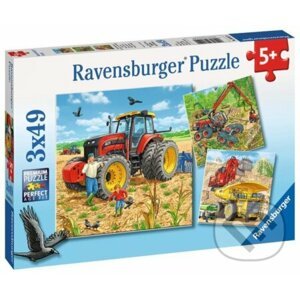 Zemědělské stroje - Ravensburger