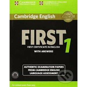 Cambridge English First 1: Student's Book Pack - Cambridge University Press