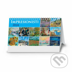 Stolový kalendár Impresionisti 2024 - Spektrum grafik