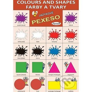 Jazykové pexeso: Colours and Shapes / Farby a tvary - Juvenia Education Studio