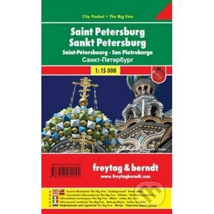 Saint Petersburg 1:15 000 - freytag&berndt