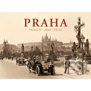 Kalendář 2024 Praha - Prague - Prag - nástěnný - Pražský svět