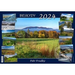 Beskydy 2024 - nástěnný kalendář - Petr Prudký