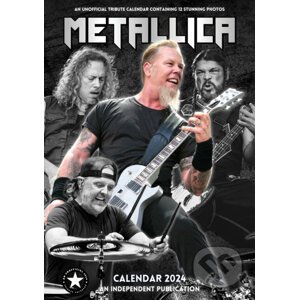 Nástenný kalendár 2024: Metallica - Metallica