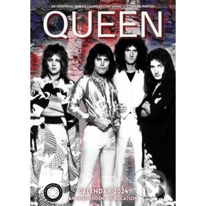 Nástenný kalendár 2024: Queen - Queen