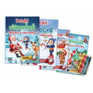 Detské vianočné aktivity a maľovanky - Foni book