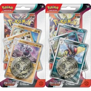 Pokémon TCG: Scarlet & Violet 03 Obsidian Flames - Premium Checklane Blister - Pokemon