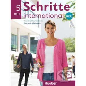 Schritte international Neu 5: B1.1 Kursbuch-Arbeitsbuch +CD +KOD - Max Hueber Verlag