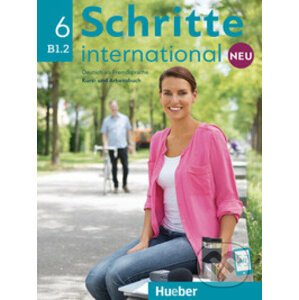 Schritte international Neu 6: B1.2 Kursbuch-Arbeitsbuch +CD +KOD - Max Hueber Verlag