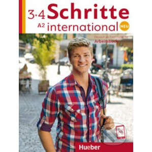 Schritte international Neu 3-4: A2 Arbeitsbuch +CD(2) - Max Hueber Verlag