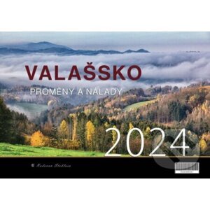 Kalendář nástěnný 2024 Valašsko/Proměny a nálady - Radovan Stoklasa