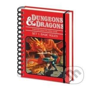 Zápisník Dungeons and Dragons - Basic Rules - Pyramid International