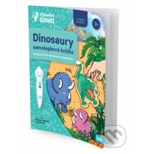 Kúzelné čítanie: Samolepková knižka - Dinosaury - Albi