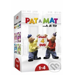 Pat a Mat kolekcia 1-4 DVD