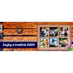 Zvyky a tradície 2024 - stolový kalendár - Press Group