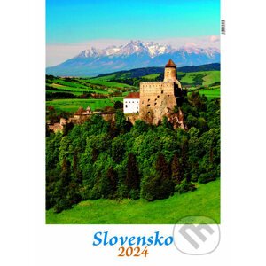 Slovensko 2024 - nástenný kalendár - Press Group