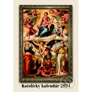 Katolícky kalendár 2024 - nástenný kalendár - Press Group