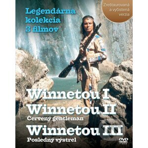 Legendárna kolekcia troch 3 filmov - Winnetou I., II., III. DVD